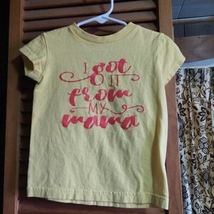 Vinyl shirt I got it from my momma